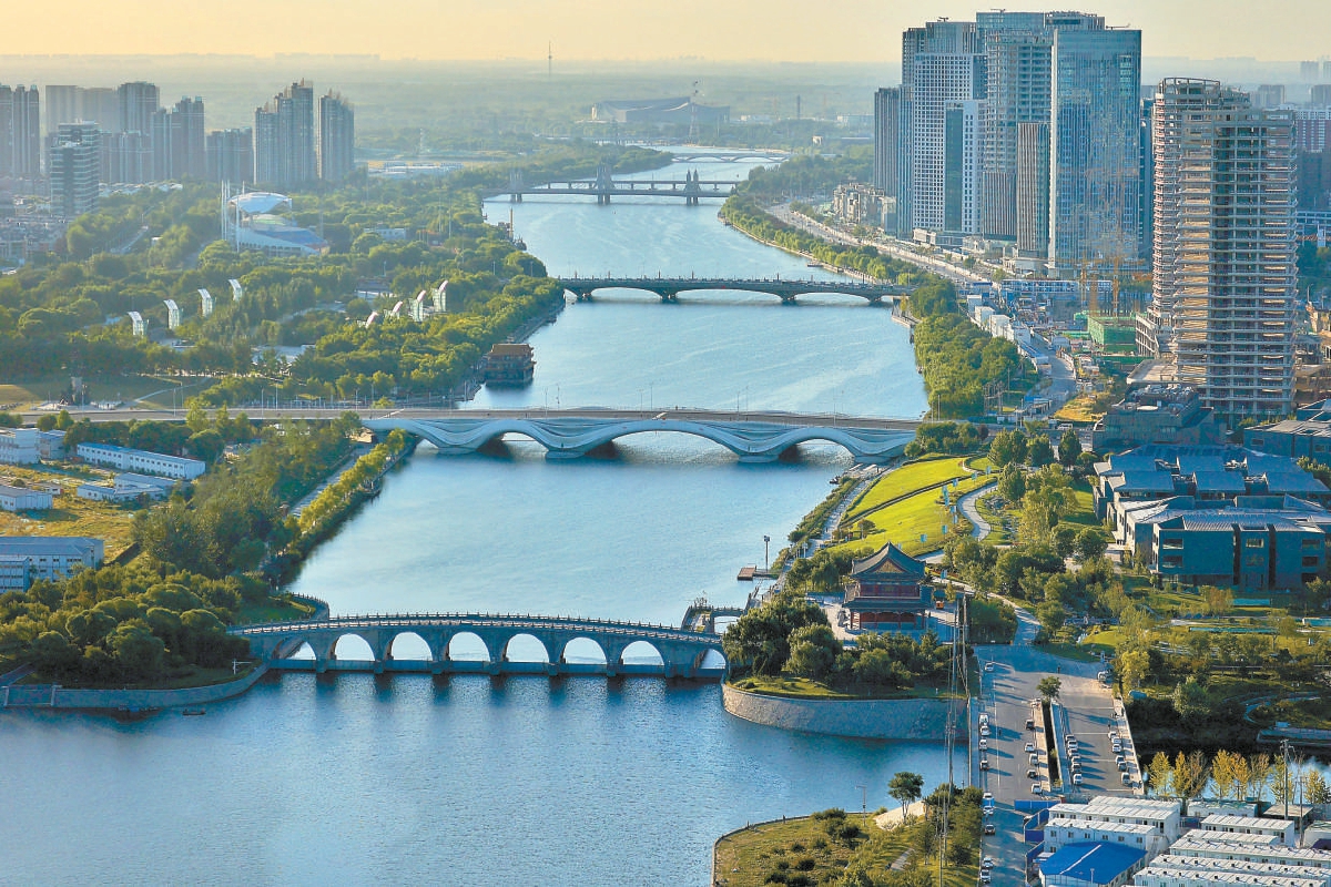千年古运河 满目是新景 千年古运河 满目是新景