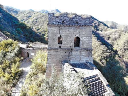 延庆区71号敌台现状。