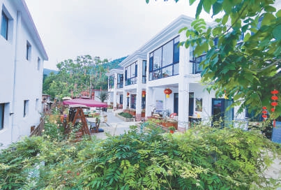 “博士小院”民宿。