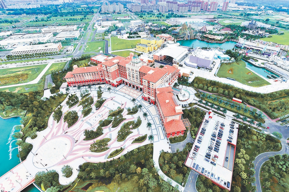 航拍北京环球影城