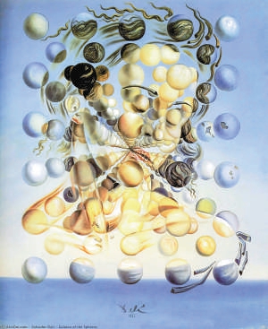 萨尔瓦多·达利作品《球体加拉》