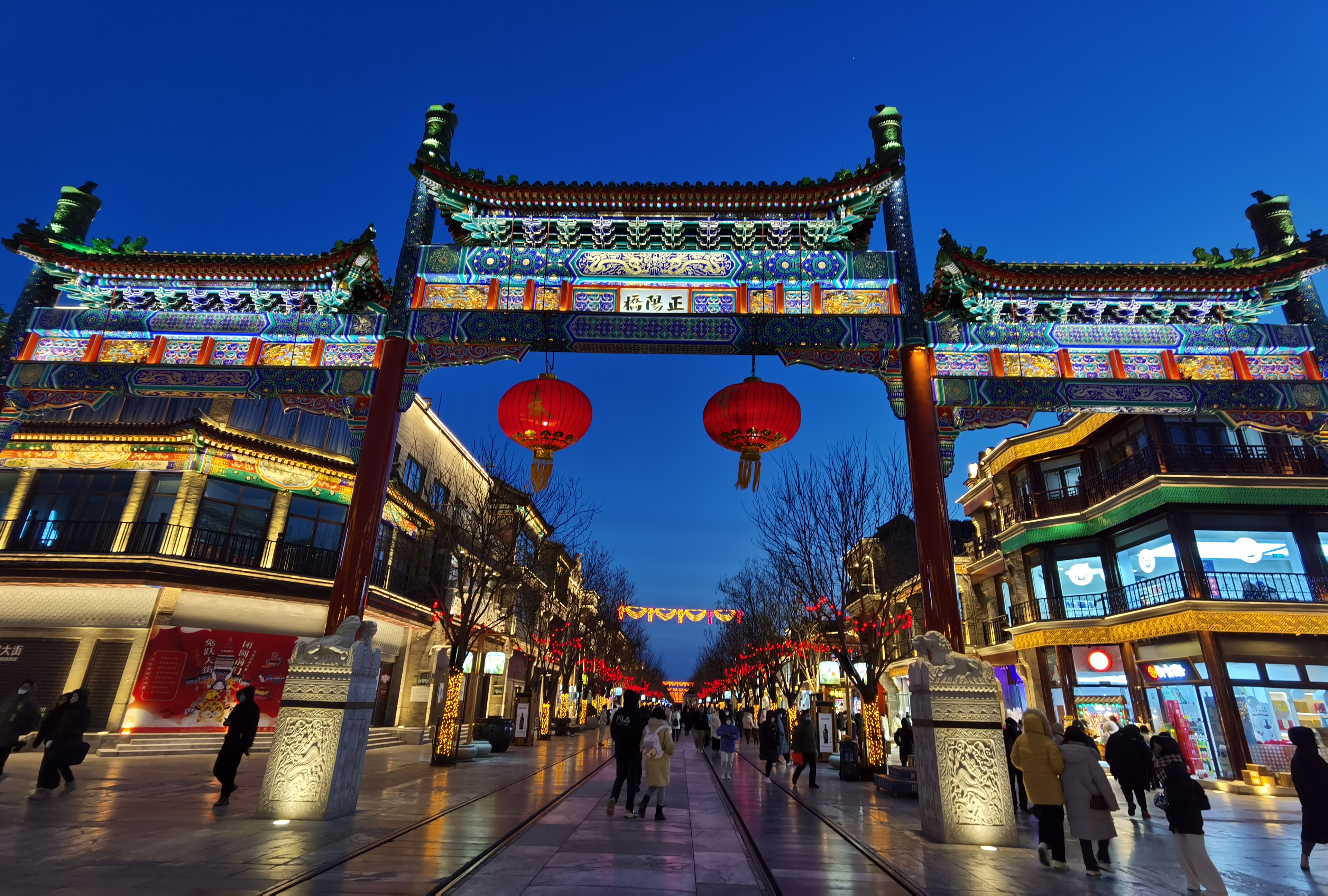 2023年西城区春节期间景观布置