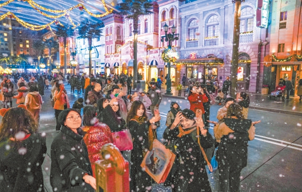 每天，数以万计的游客到副中心开启“圆梦”之旅。