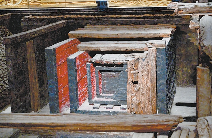 “黄肠题凑”与观众重新见面。