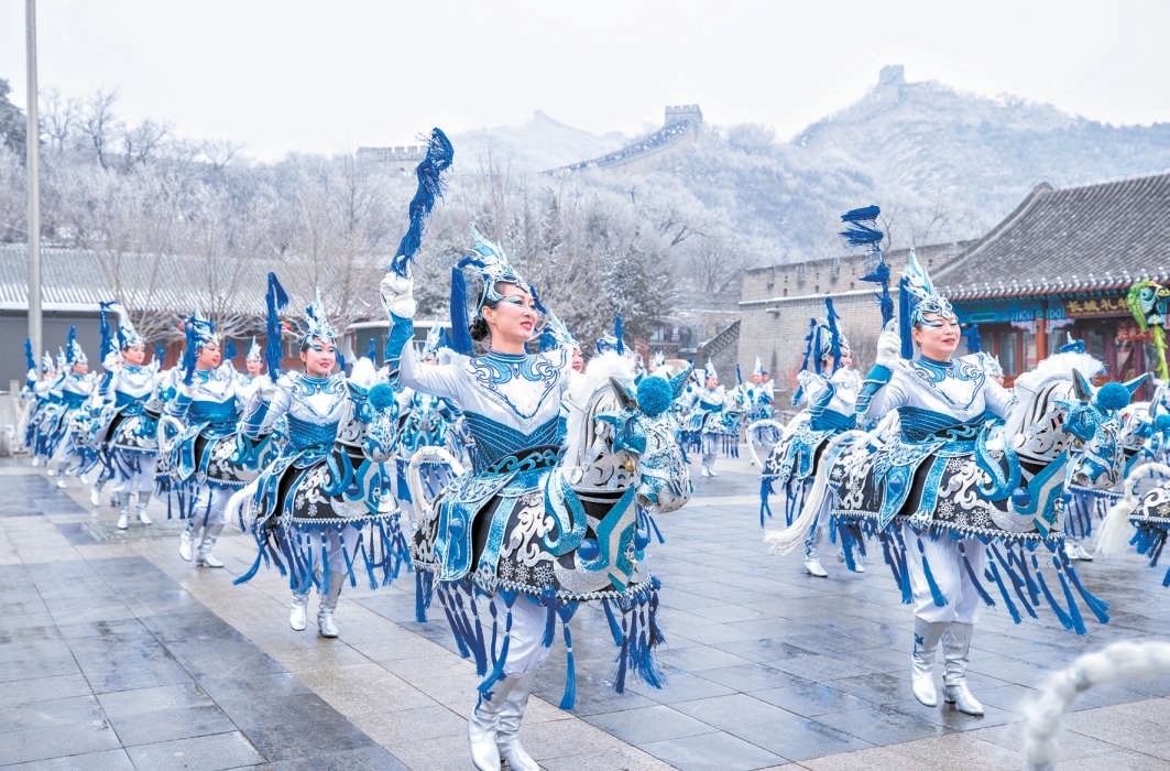 冰雪竹马 舞动长城
