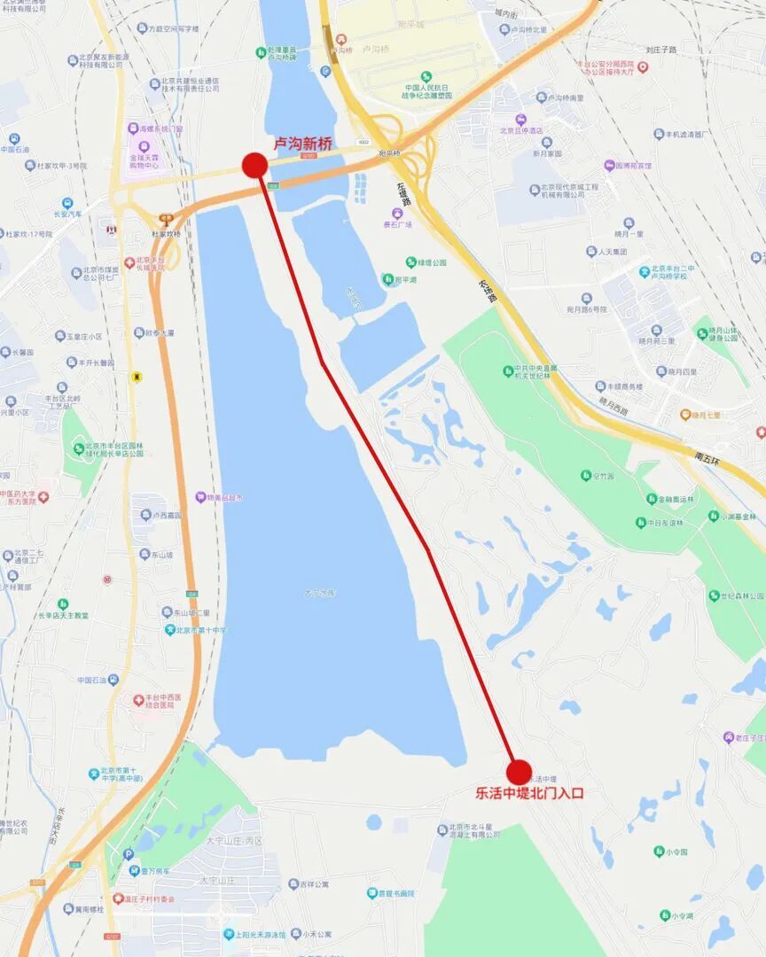 4月1日,永定河中堤恢复开放! 4月1日,永定河中堤恢复开放!