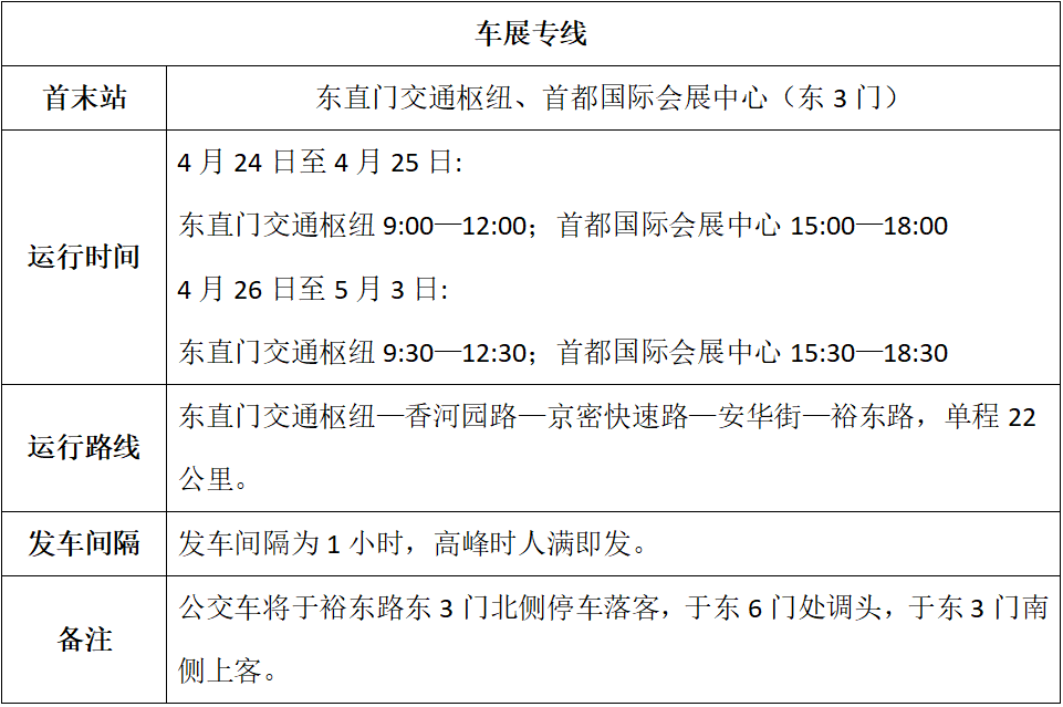 车展专线
