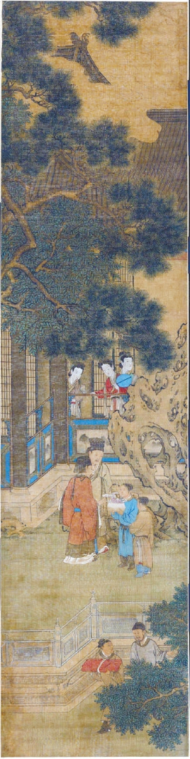 　《韩琦昼锦堂图》通景屏