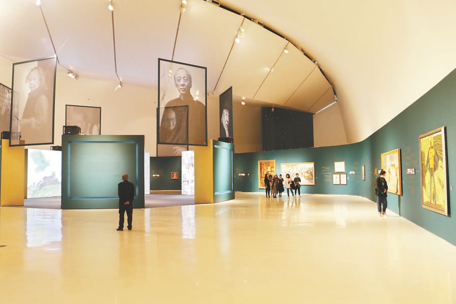 “大道丰碑”专题纪念展览现场。 “大道丰碑”专题纪念展览现场。