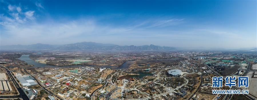 天空之眼瞰北京世园会园区