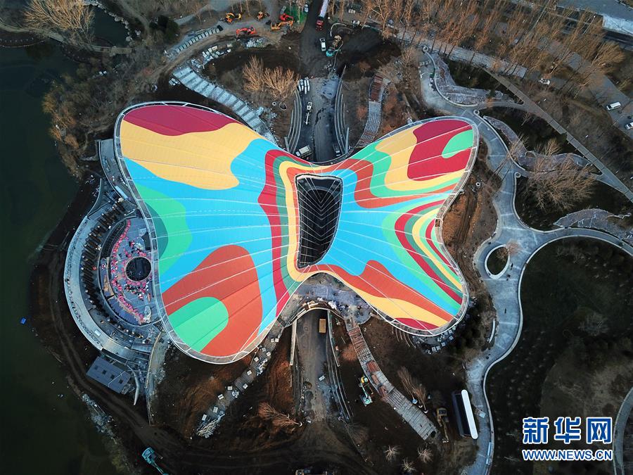 天空之眼瞰北京世园会园区