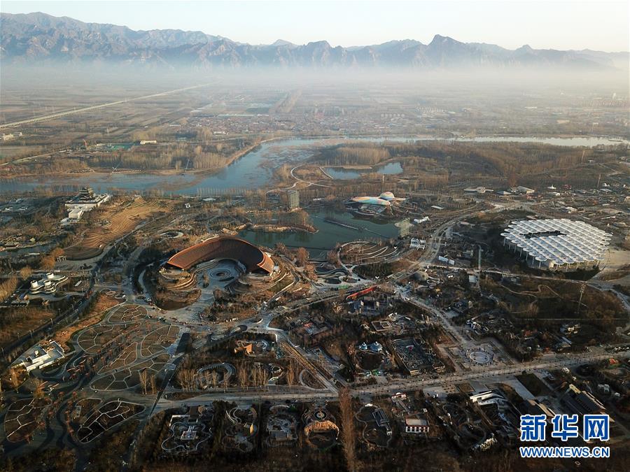天空之眼瞰北京世园会园区