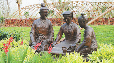 海南园：海岛风情 椰风扑面