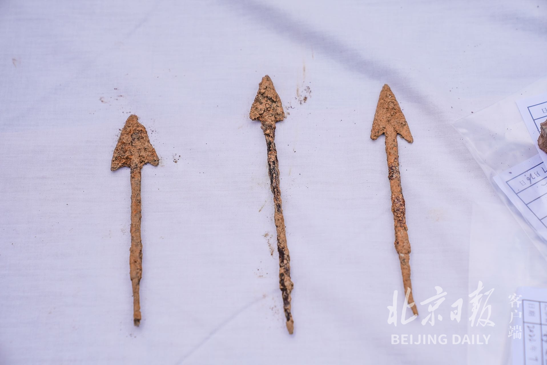 出土的武器、生活用品等