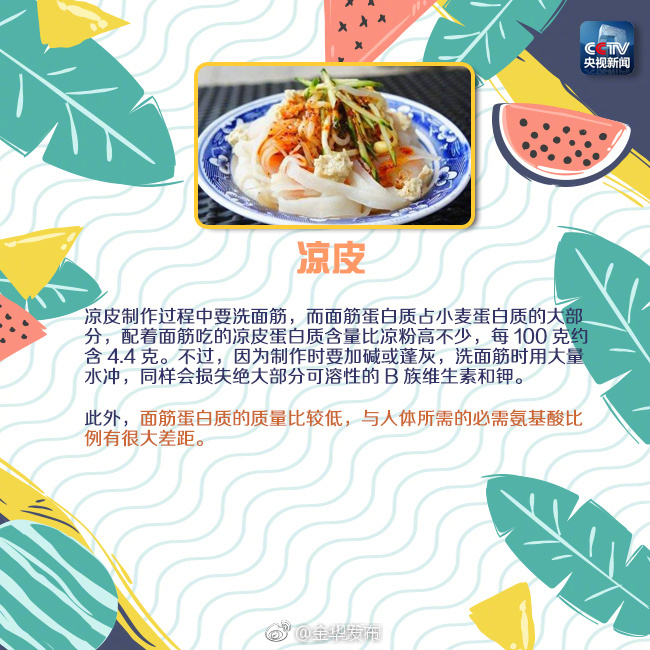 凉皮、凉面、凉粉…… 这些夏日必备美食，你会吃吗？[馋嘴]