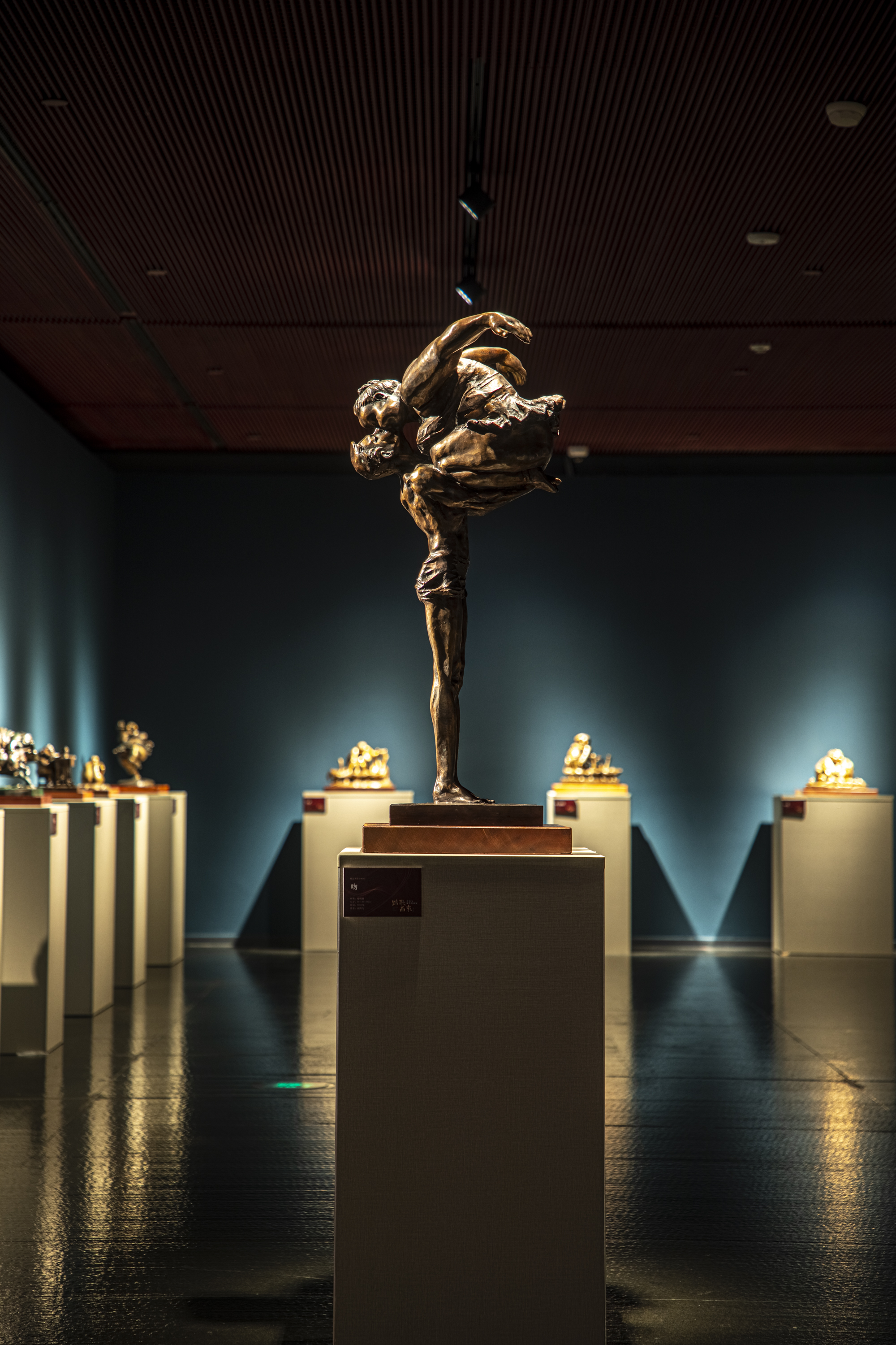 "踏歌而来--许鸿飞雕塑作品展"在国家大剧院举办