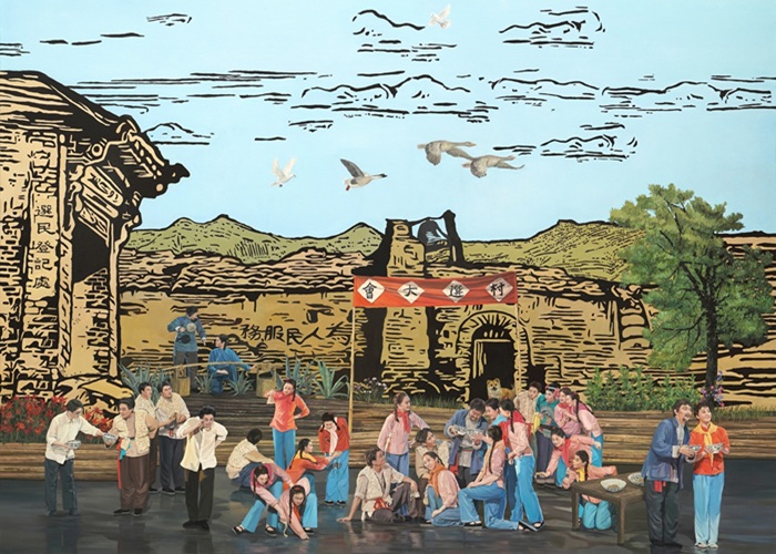 以舞为笔绘延安 以艺联学传精神 舞剧《杨家岭的春天》主创见面会在国家大剧院举行
