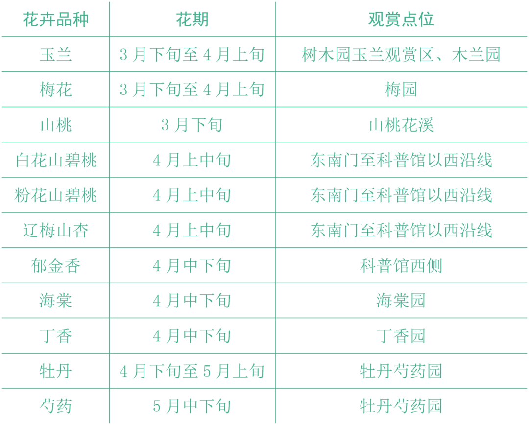 国家植物园北园春花观赏推荐 国家植物园北园春花观赏推荐