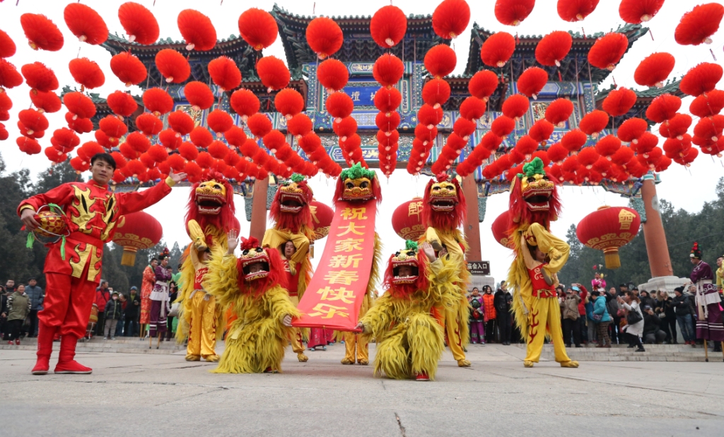 北京地坛庙会民俗文化图片