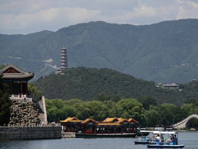 静明园十六景图图片