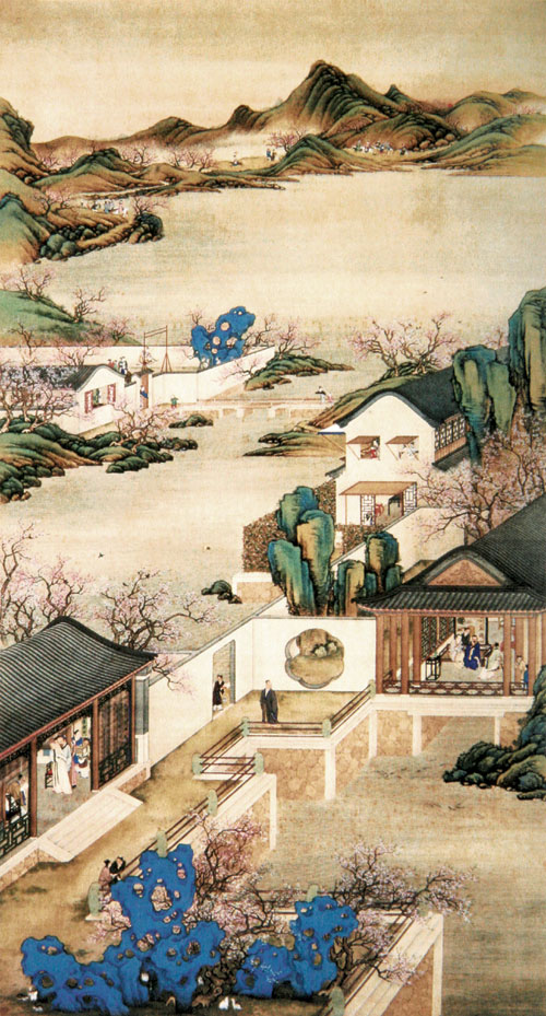 踏青（《清史图鉴》）
