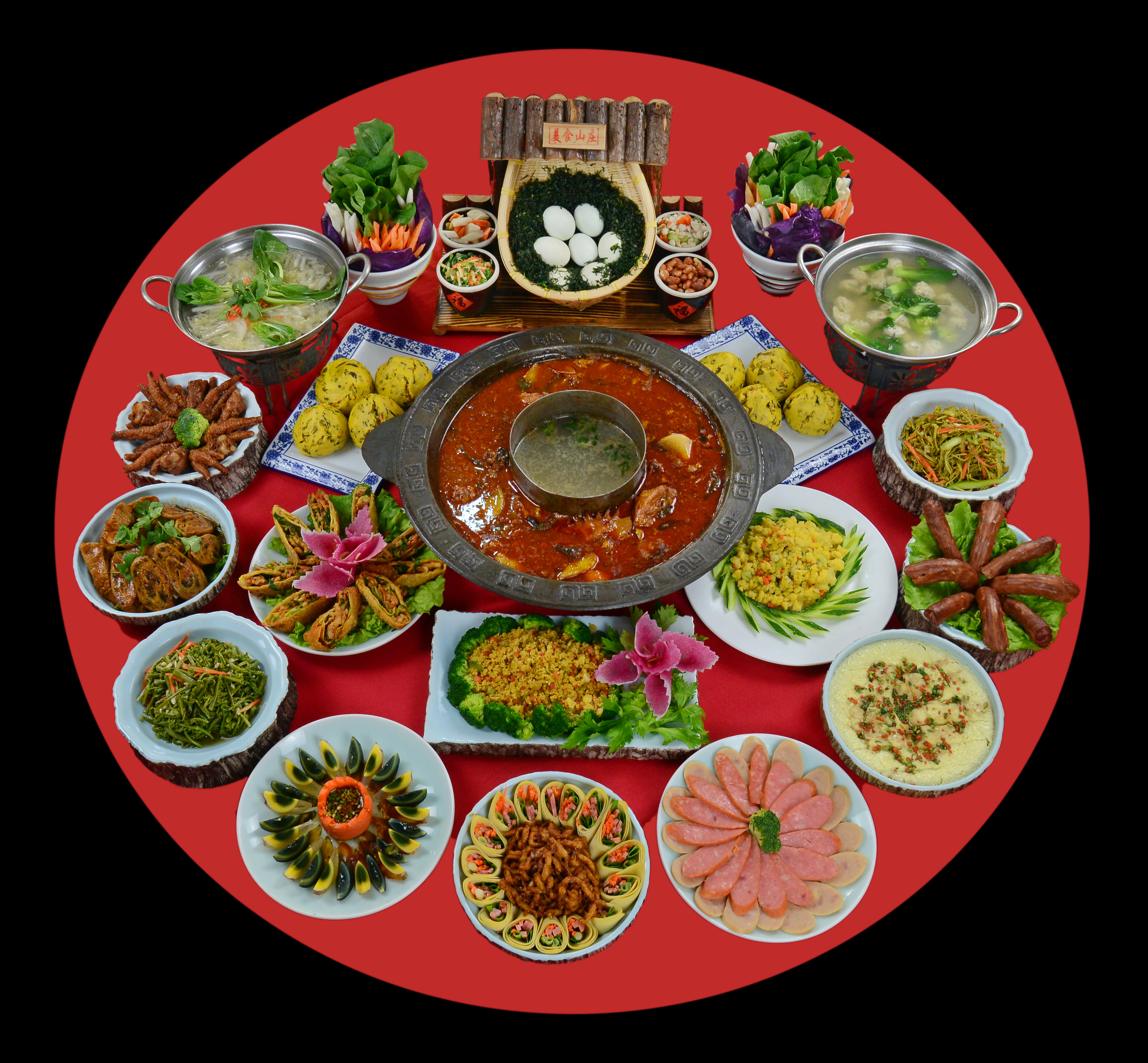 线路六美食壶畔土鸡