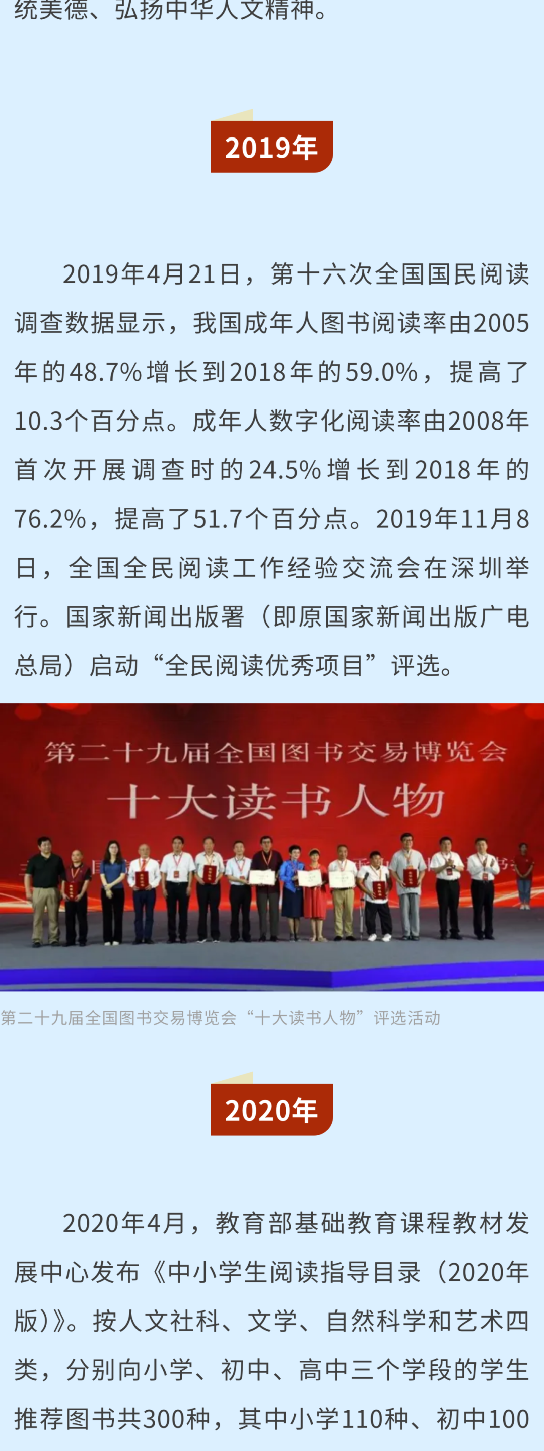 收藏！全民阅读二十年大事记（2006～2026）
