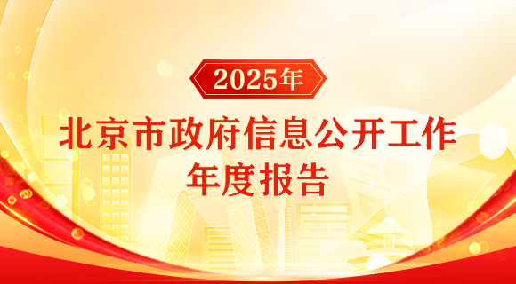 2025年北京市政府信息公开工作年度报告