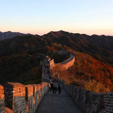 秋天的慕田峪长城