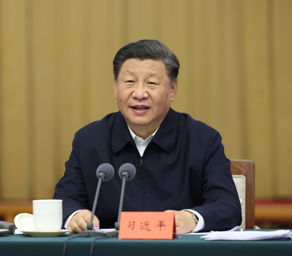 2021年10月22日下午，中共中央总书记、国家主席、中央军委主席习近平在山东省济南市主持召开深入推动黄河流域生态保护和高质量发展座谈会并发表重要讲话。