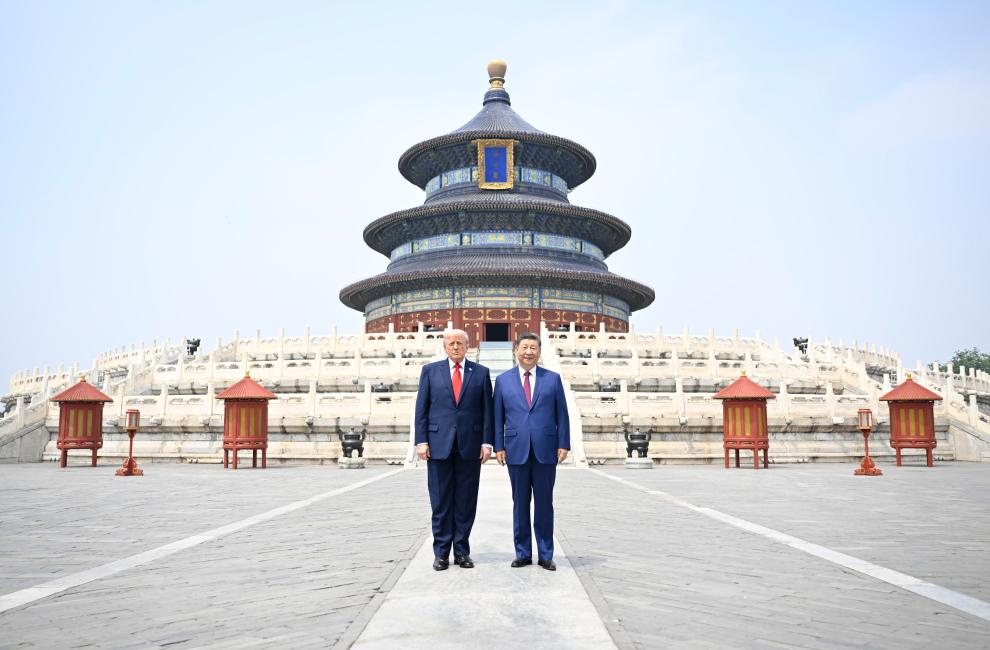 “需要共同书写的时代答卷”——习近平主席同特朗普总统会晤侧记 “需要共同书写的时代答卷”——习近平主席同特朗普总统会晤侧记