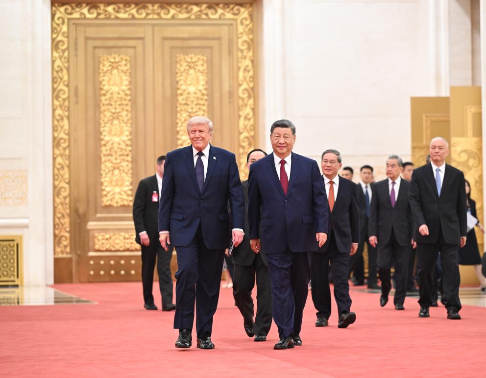 “需要共同书写的时代答卷”——习近平主席同特朗普总统会晤侧记 “需要共同书写的时代答卷”——习近平主席同特朗普总统会晤侧记