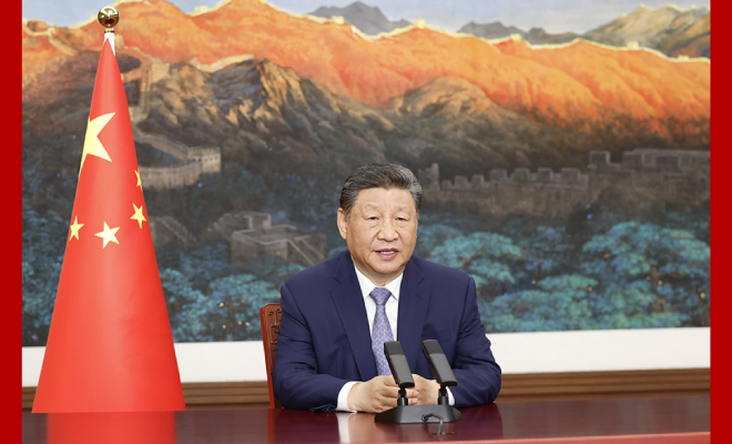 习近平向气候和公正转型领导人峰会发表致辞