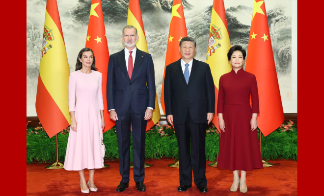 习近平会见西班牙国王费利佩六世