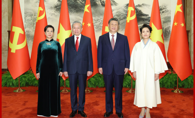 习近平同越共中央总书记、国家主席苏林举行会谈