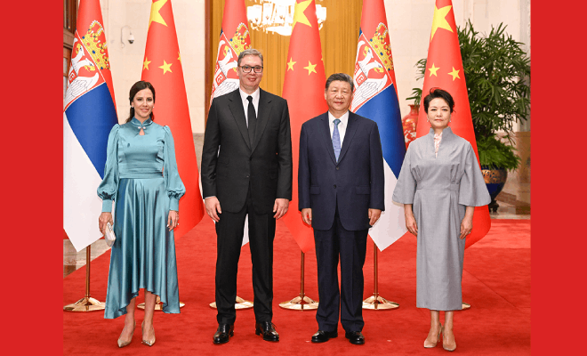 习近平同塞尔维亚总统武契奇举行会谈