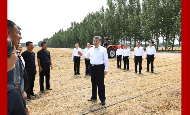 习近平在山东德州考察