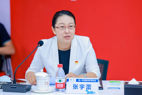 市科委、中关村管委会党组成员、副主任张宇蕾发言