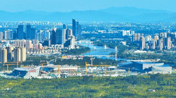 城市副中心三大建筑。