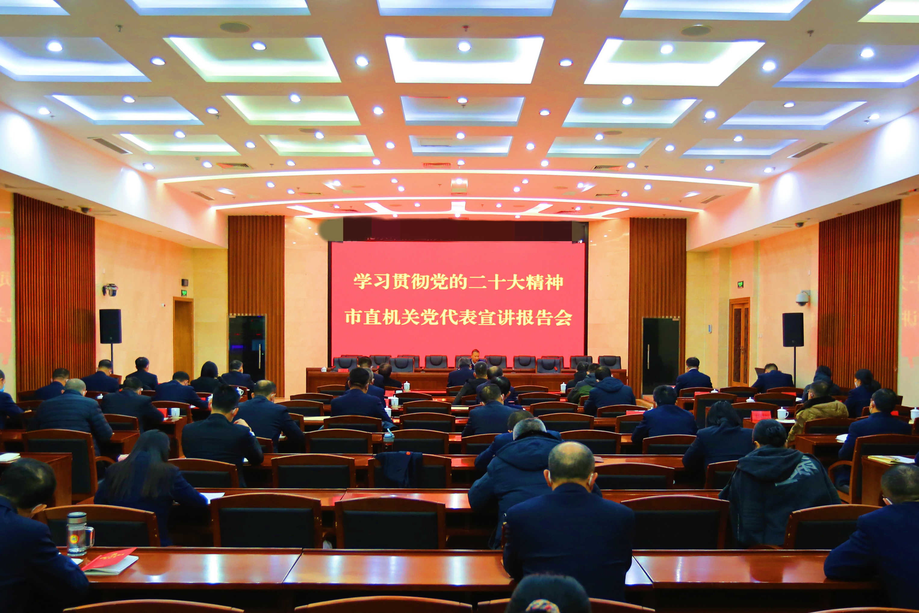 市国动办开展党的二十大精神学习宣讲活动