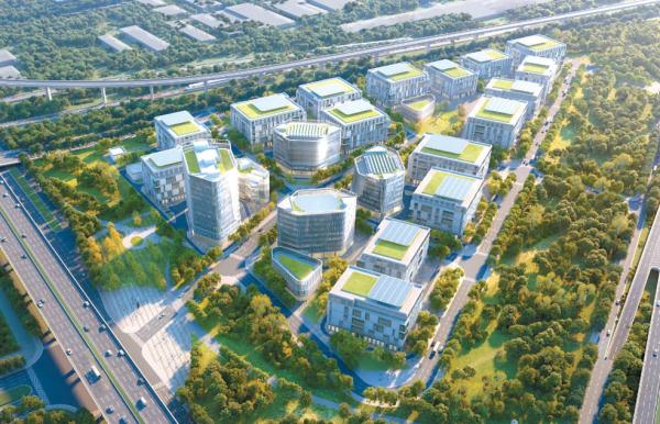 未来科学城生命谷国际精准医学产业园效果图。