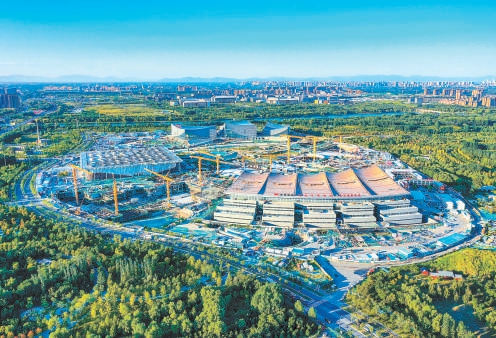 北京城市副中心三大文化建筑。