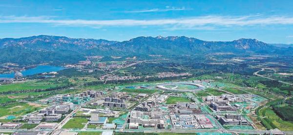 怀柔科学城起步区全景图。