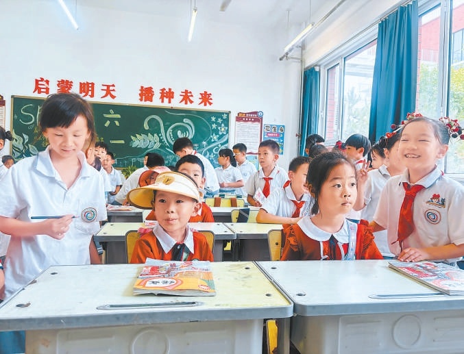 北京实验学校三河校区的小初衔接课程。