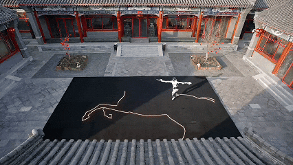 星动纪元机器人剑舞拜年 星动纪元机器人剑舞拜年