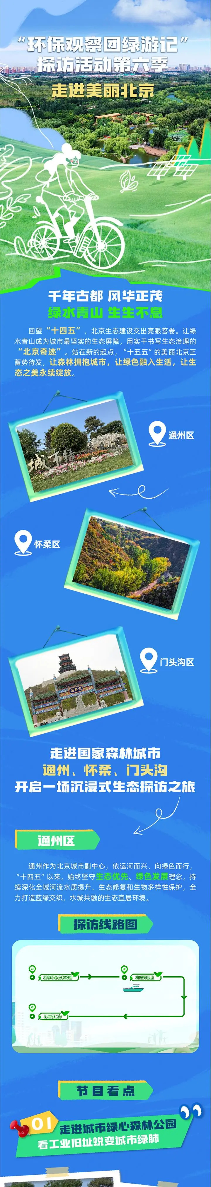 跟着环保观察团一起 探访国家森林城市建设成果