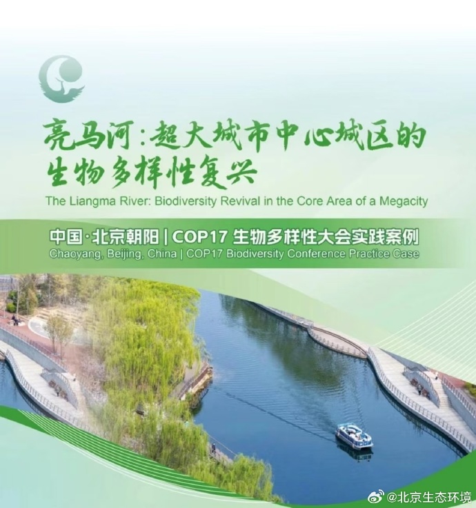亮马河亮相COP17中国角——超大城市中心城区生物多样性保护的朝阳方案