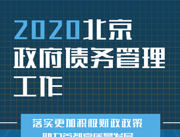 一图读懂2020年北京政府债务管理工作
