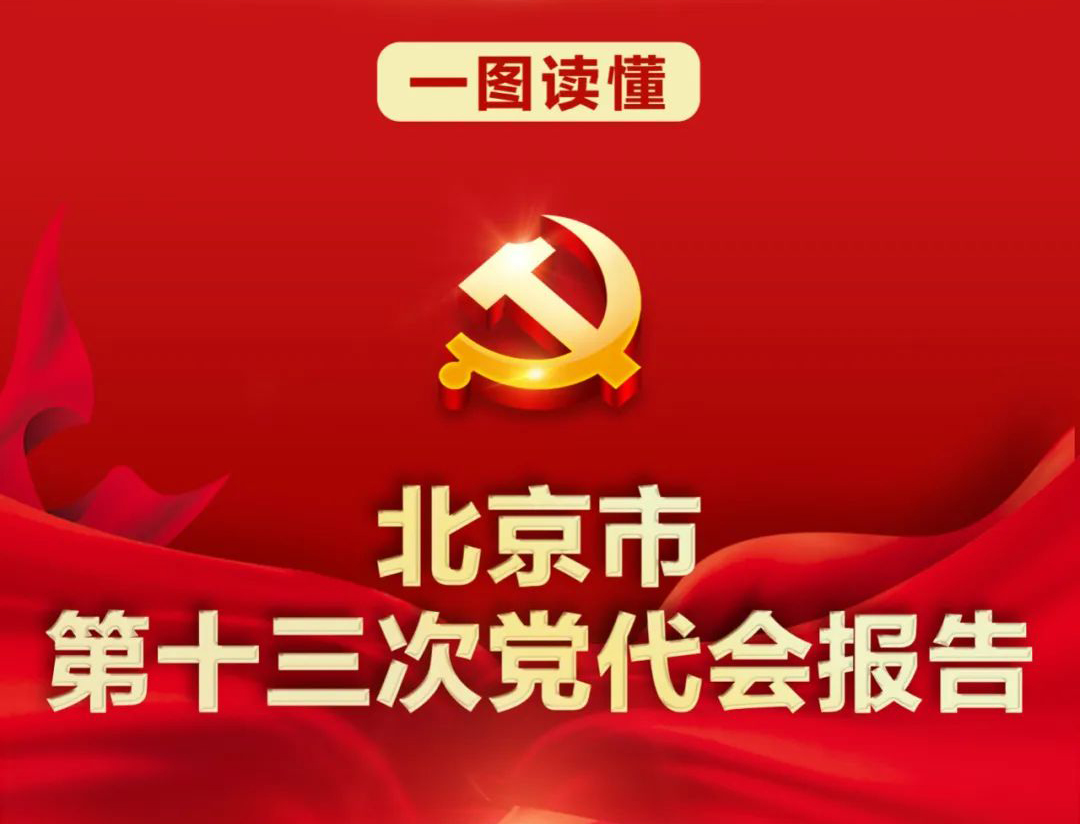 一图读懂丨北京市第十三次党代会报告！