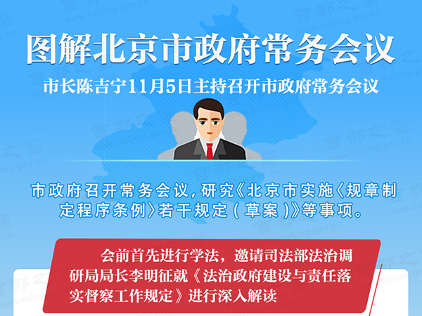 图解2019年11月5日北京市政府常务会议